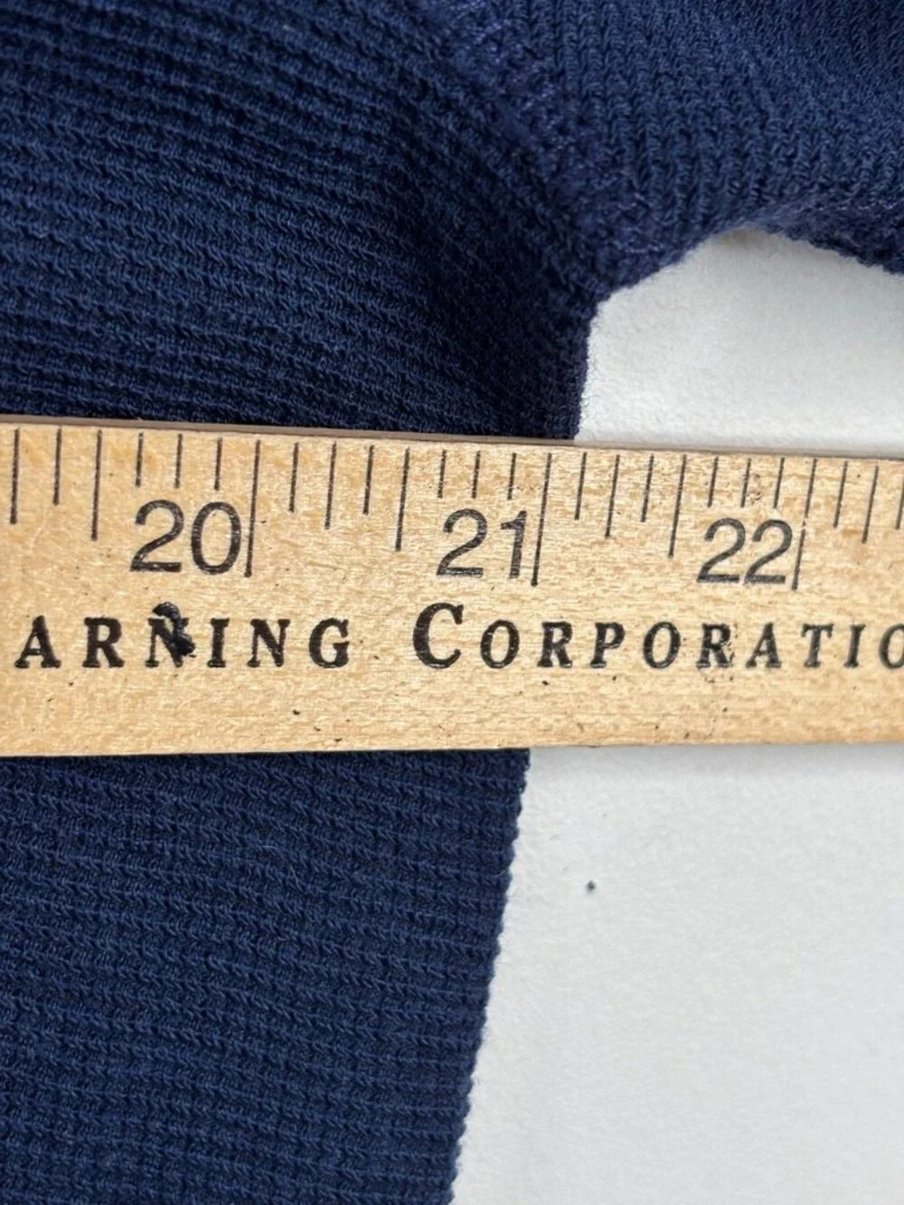 Ibex Merino Wool Sweater Mens Large Blue Shawl Collar Button Henley Made in USA